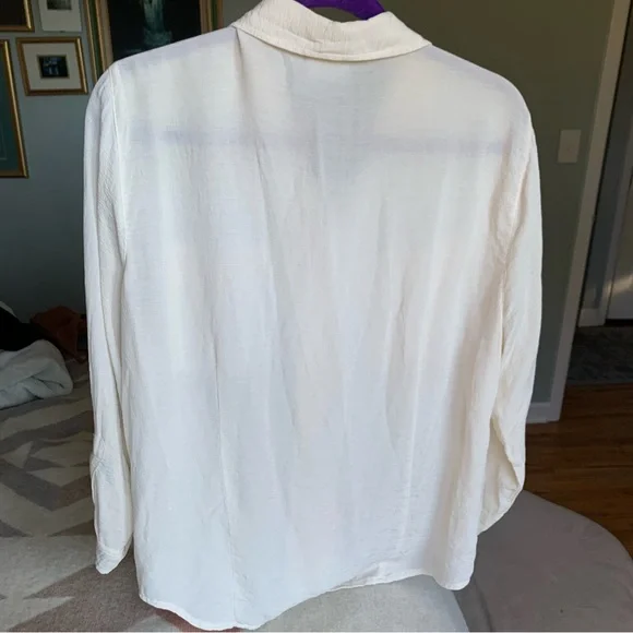 Silk Chicos Button Up Blouse 2 - Picture 9 of 11